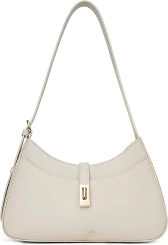 Vista 7 de APHISON Bolso de hombro para mujer, de piel vegana, monederos y bolsos de mano con correa ajustable