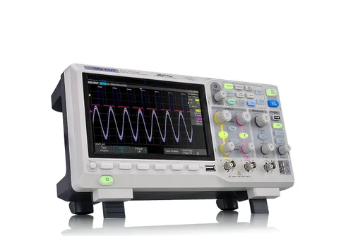 Vista 2 de Siglent Technologies SDS1202X-E Osciloscopio digital de 200 mhz 2 canales, gris