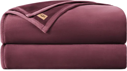 Vista 27 de UGG Coco - Manta acogedora para sofá y cama, 50 x 70 pulgadas, color negro (tinta)
