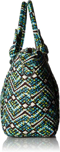 Vista 3 de Vera Bradley Cotton Hadley Satchel Purse
