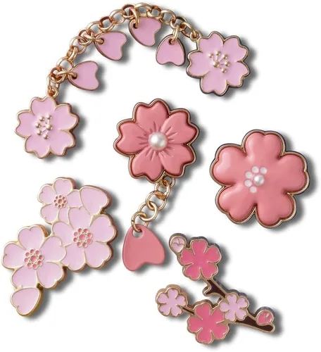 Vista 9 de Crocs Jibbitz Flowers Shoe Charm Packs