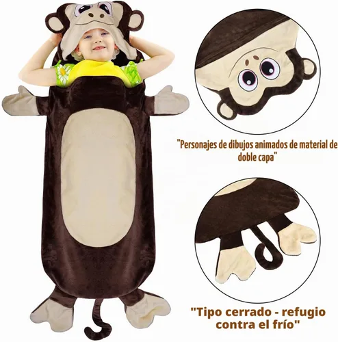 Vista 4 de Catalonia Tails Manta súper suave de felpa para niños o niñas
