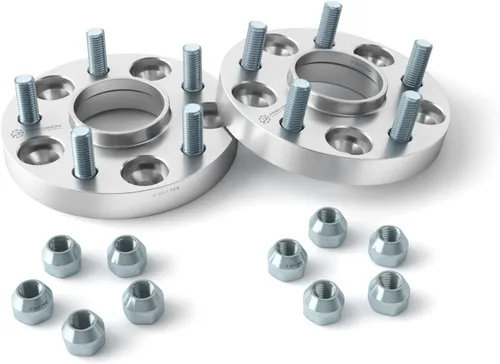 Vista 7 de 2 separadores de rueda – Patrón de pernos de 5 X 114.3 mm - 64.1 mm de diámetro., 25mm (1"), Negro