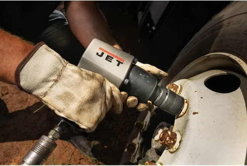 Vista 6 de JET Llave de impacto compuesta de 1 pulgada, 1400 ft-lbs, 5300 RPM (modelo JAT-128)