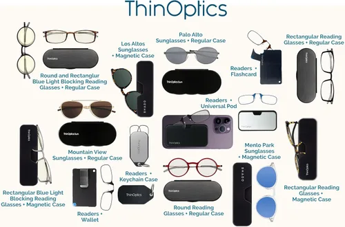 Vista 7 de Gafas de lectura ThinOptics