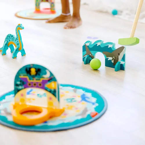 Vista 5 de ¡Diversión en la feria! Set de juego de minigolf