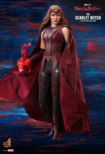 Vista 6 de La Bruja Escarlata - Visión Wanda - Sexta Escala - Hot Toys