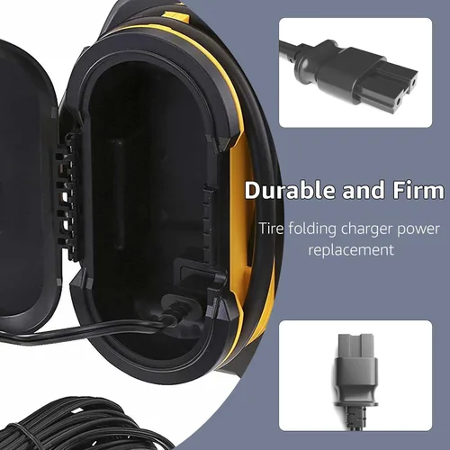Vista 5 de N557514 - Cargador de CA para inflador de neumáticos DeWalt DCC020IB 20V 13.8V Power Supply Adapter, Compatible with Portable Air Compressor