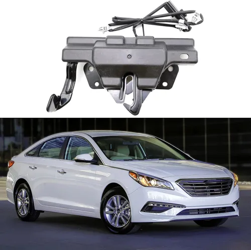 Vista 4 de Pestillo de capó 81130-C1100 compatible con Hyundai SONATA 2.0L 2.4L 2015 2016 2017, sustituye a 81130C1100