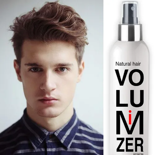 Vista 4 de KERATIN RESEARCH Spray voluminizador de cabello fino + espesante para mujeres y hombres, elevación natural instantánea para hebras más finas