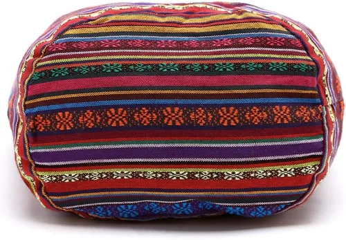 Vista 14 de KARRESLY - Bolso bandolera de algodón bohemio, estilo hippie, hecho a mano