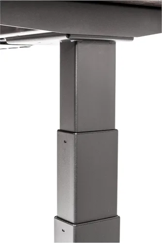 Vista 7 de Stand Up Desk Store Escritorio eléctrico de altura ajustable con parte superior de madera maciza con memoria programable