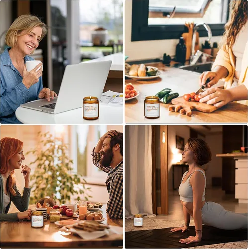 Vista 8 de Regalos del Día de la Madre para Mamá, Regalos para Mamá Nueva, Regalo para Nuevas Mamás, Regalo de Madres Después del Parto - Vela de Cera de Soja