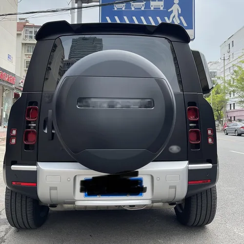 Vista 5 de Alerón trasero para maletero compatible con Land Rover Defender 2020-2025 90 110 130 L663 L851 ABS plástico