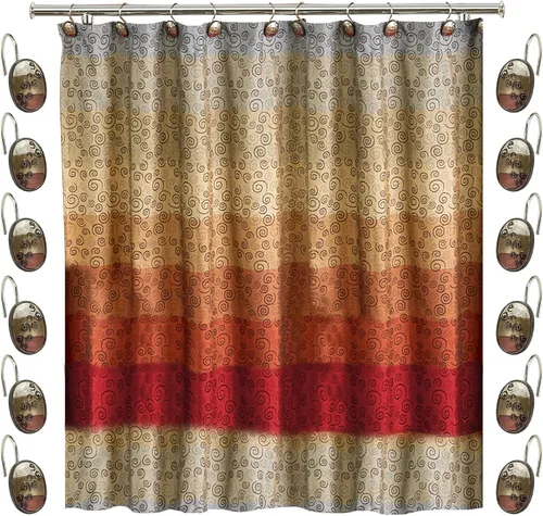 Vista 52 de Zahari Home Capri - Juego de toallas de baño de 3 piezas, toalla de baño, toalla de mano y toalla facial, decoración moderna, hermoso diseño único