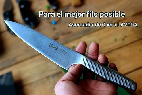 Vista 6 de Strop de cuero con compuesto de pulido, kit de grapado de cuchillos para afilar y afilar cuchillos herramientas