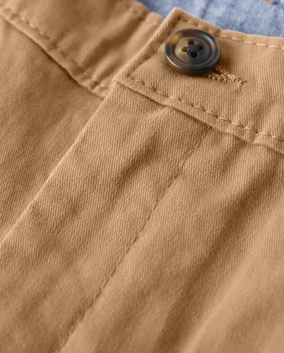Vista 2 de Gymboree Pantalones de meter tejidos para niños y niños pequeños
