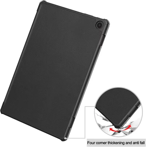 Vista 7 de Funda para tableta Amazon Fire Max 11 (13ª generación, versión 2023) de 11 pulgadas con protección de encendido y apagado automático, de piel