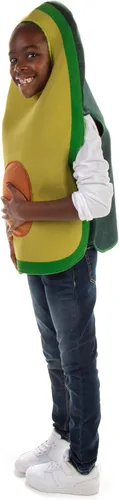 Vista 2 de Cool aguacate disfraz de Halloween para niños divertido disfraz de frutas para niños