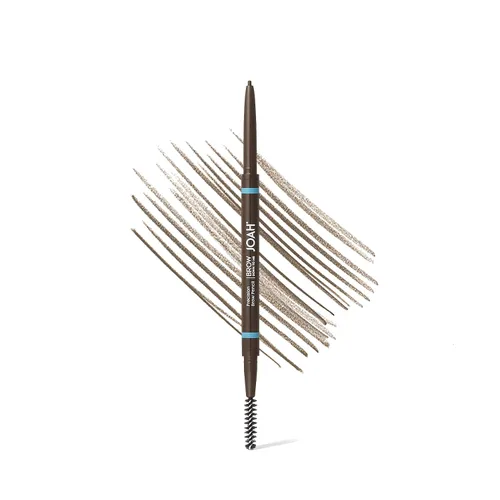 Vista 6 de JOAH Lápiz de cejas de doble punta – Brow Down To Me - Lápiz de cejas de precisión de punta ultrafina con cepillo de carrete integrado para cejas