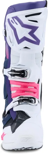 Vista 48 de Alpinestars Tech 10 Botas de motocross (Ultravioleta/Negro, 11)
