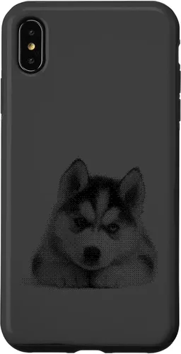 Vista 11 de Chic Husky Puppy for Dog Mom and Paw Parents Case for iPhone 16