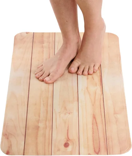 Vista 12 de ENKOSI Tapete de ducha antideslizante – Alfombra de baño para suelos de bañera y ducha – Alfombra antideslizante con fuerte agarre de ventosa