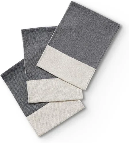 Vista 8 de hedley & bennett Chef's Towels - Toallas de cocina 100% algodón, paños de cocina de absorción rápida, toalla de cocina suave y duradera, lavable a