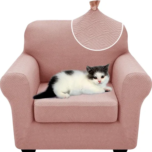 Vista 55 de XINEAGE Funda de diván para sofá en forma de L, fundas de sofá modular para mascotas, funda de asiento de sofá antideslizante lavable, fundas