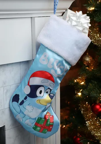 Vista 2 de 19" Bluey W/Presents Stocking