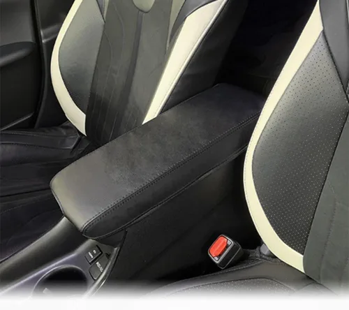 Vista 39 de Accesorios interiores personalizados para Lexus RX350 2010 2011 2012 2013 2014 2015 Cubierta de caja de reposabrazos tapa de consola central, cojín