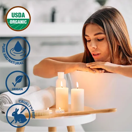 Vista 4 de Aceite esencial orgánico de invierno, extractos de Satureja Montana para aromaterapia y cuidado de la piel, aceite esencial 100% puro y natural