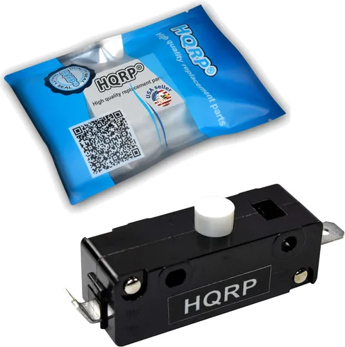 Vista 2 de HQRP Interruptor de enclavamiento compatible con GE Hotpoint WD21X10261 J-108 WD21X0557 WD21X557 1263984 AP3994765 PS1481922 WD21X1O261
