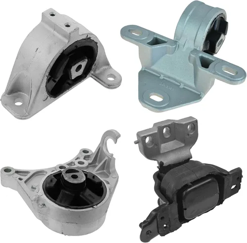 Vista 161 de TRQ Kit de montaje de motor de transmisión de motor de 5 piezas compatible con Ford Five Hundred Montego 6sp Auto AT 2005 - 2007