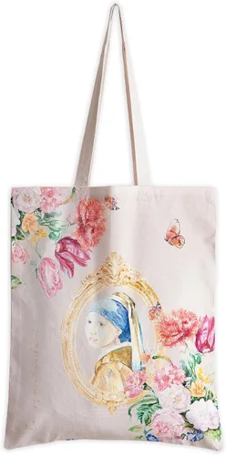 Vista 11 de Maison d' Hermine Bolsa de mano para mujer, 100% algodón, reutilizable, para compras, perfecta para primavera y verano