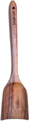 Vista 6 de Cucharas de madera para cocinar espátulas de madera, juego de utensilios de cocina antiadherentes
