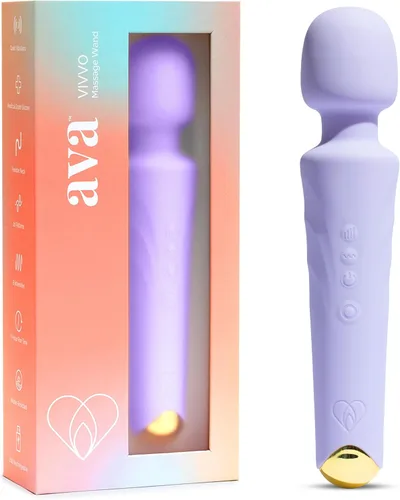 Vista 15 de Ava Vibrador de varita sexual [vibrador estimulador de clítoris] Vibrador para mujer Juguete sexual Regalos para mujeres 20 patrones y 8
