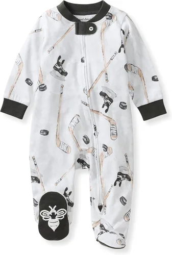 Vista 39 de Burt's Bees Baby - Pijama de una pieza para bebé, mameluco para dormir y jugar, algodón 100% orgánico, cremallera frontal