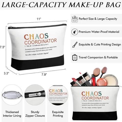 Vista 7 de Regalos de Navidad para compañeras de trabajo para mujeres, regalos de agradecimiento, día del jefe, cumpleaños, coordinador del caos, regalo