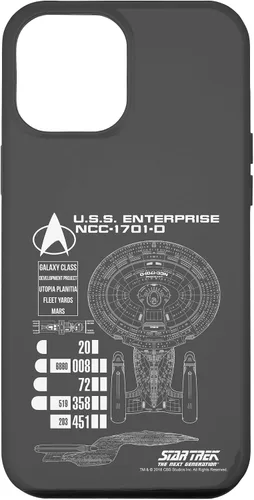 Vista 26 de Star Trek: The Next Generation U.S.S. Enterprise NCC-1701-0 Case for iPhone 17