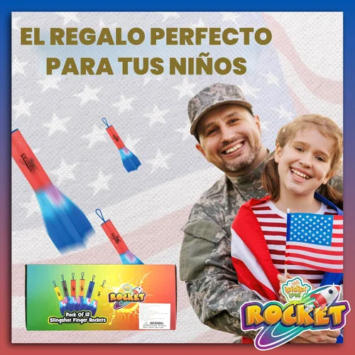 Vista 7 de IPIDIPI TOYS Finger Rockets - Lanzador de cohetes de espuma para niños, artículos para fiestas, cohetes aéreos de alto vuelo, regalos divertidos