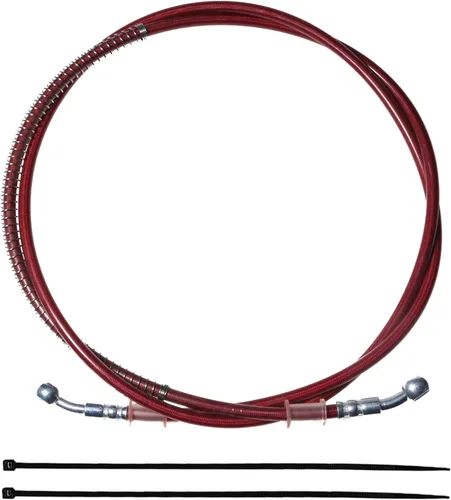 Vista 15 de PRO BAT Manguera de línea de freno hidráulico trenzada para scooter chino GY6, ATV, Dirt Bike, Go Kart 10mm extremos Banjo, Negro