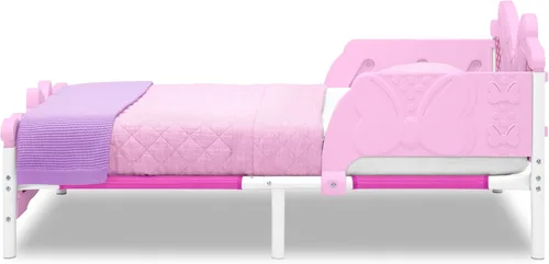 Vista 9 de Delta Children Minnie Mouse Cama para Niños Pequeños 3D, Rosa