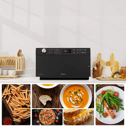 Vista 6 de Galanz GTWHG12S1SA10 ToastWave - Horno multifuncional de acero inoxidable, 4 en 1 .