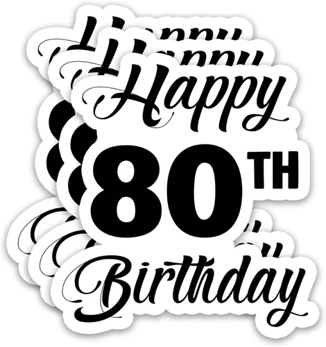 Vista 11 de Calcomanías divertidas de 65 cumpleaños – 65 es solo 18 pulgadas Celsius – Calcomanías de vinilo impermeables para botellas de agua, laptops