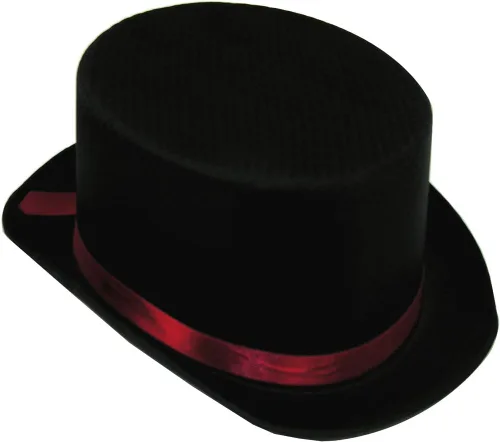 Vista 2 de Forum Novelties Inc - Satin (White) Adult Top Hat