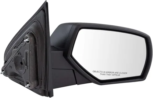 Vista 132 de TRQ Cubierta cromada del espejo manual del lado del pasajero, acabado liso para Volvo VNL 2004-2014 Para Volvo VNL 2004-2014