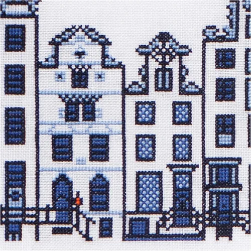 Vista 2 de Thea Gouverneur - Kit de punto de cruz con cuentas - City Street Amsterdam - Aida - 16 unidades - Kits de bordado para adultos - Manualidades