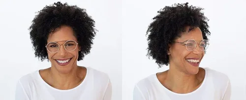 Vista 4 de Source Code Premium Readers para mujeres y hombres Gafas redondas