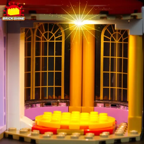 Vista 8 de Kit de luces para Belle and The Beast's Castle 43196 (juego de modelos no incluidos) (clásico)